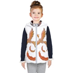 Im Fourth Dimension Colour 46 Kids  Hooded Puffer Vest by imanmulyana