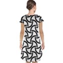 Background Monochrome Geometric Cap Sleeve Nightdress View2