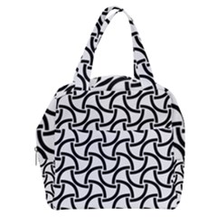 Background Monochrome Geometric Boxy Hand Bag by Wegoenart