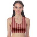 Illustration Template Background Red Strip Sports Bra View1