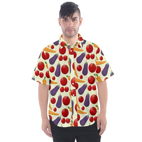 Illustrations Illustration Pattern Texture Men s Short Sleeve Shirt by Wegoenart