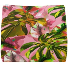 Illustration Paintimg Paint Monstera Leave Leaf Plant Green Seat Cushion by Wegoenart