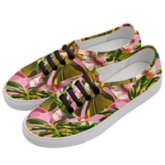 Illustration Paintimg Paint Monstera Leave Leaf Plant Green Women s Classic Low Top Sneakers by Wegoenart