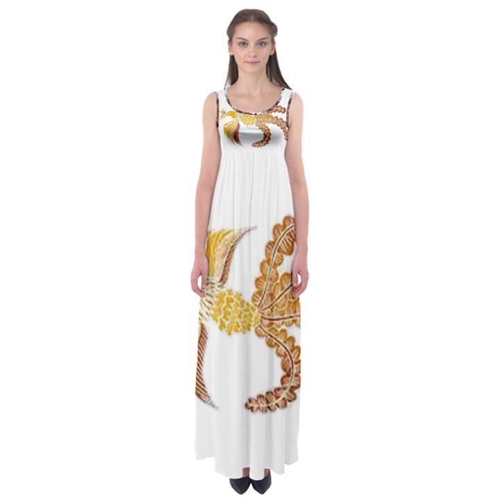 IM Fourth Dimension Colour 48 Empire Waist Maxi Dress