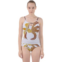 Im Fourth Dimension Colour 48 Cut Out Top Tankini Set by imanmulyana