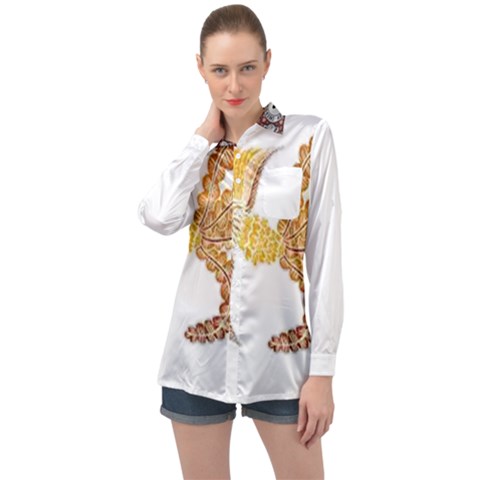 Im Fourth Dimension Colour 48 Long Sleeve Satin Shirt by imanmulyana