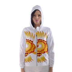  Women s Hooded Windbreaker by imanmulyana