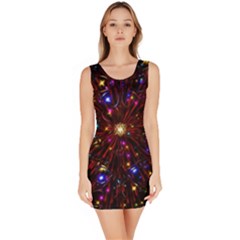 Abstract Background Stars Star Galaxy Wallpaper Bodycon Dress by Wegoenart