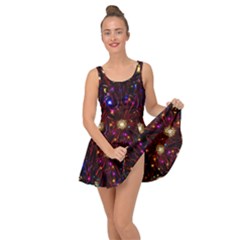 Abstract Background Stars Star Galaxy Wallpaper Inside Out Casual Dress by Wegoenart