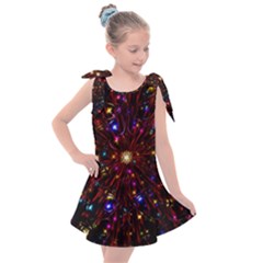 Abstract Background Stars Star Galaxy Wallpaper Kids  Tie Up Tunic Dress by Wegoenart