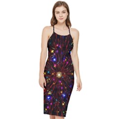 Abstract Background Stars Star Galaxy Wallpaper Bodycon Cross Back Summer Dress by Wegoenart