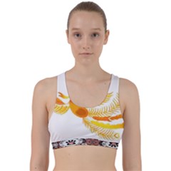 Im Fourth Dimension Colour 49 Back Weave Sports Bra by imanmulyana