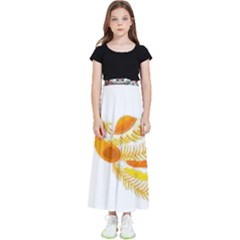 Im Fourth Dimension Colour 49 Kids  Flared Maxi Skirt by imanmulyana