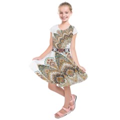 Im Fourth Dimension Colour 52 Kids  Short Sleeve Dress by imanmulyana