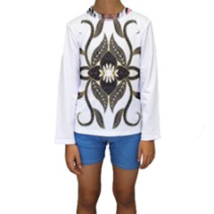 Im Fourth Dimension Colour 56 Kids  Long Sleeve Swimwear by imanmulyana