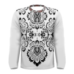 Im Fourth Dimension Black White 57 Men s Long Sleeve Tee by imanmulyana