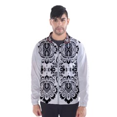 Im Fourth Dimension Black White 57 Men s Windbreaker by imanmulyana