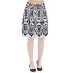 Im Fourth Dimension Black White 57 Pleated Skirt by imanmulyana