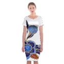 IM Fourth Dimension Colour 58 Classic Short Sleeve Midi Dress View1