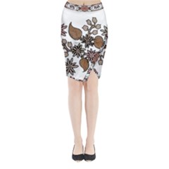 Im Fourth Dimension Colour 58 Midi Wrap Pencil Skirt by imanmulyana