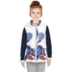 Im Fourth Dimension Colour 59 Kids  Hooded Puffer Vest by imanmulyana