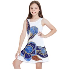 Im Fourth Dimension Colour 59 Kids  Lightweight Sleeveless Dress by imanmulyana