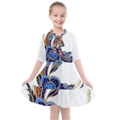 Im Fourth Dimension Colour 59 Kids  All Frills Chiffon Dress by imanmulyana