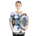 IM Fourth Dimension Colour 60 Batwing Chiffon Blouse View1