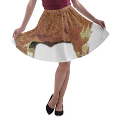 Im Fourth Dimension Colour 62 A-line Skater Skirt by imanmulyana