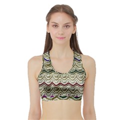 Mil Knit Sports Bra With Border by DeneWestUK