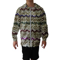 Mil Knit Kids  Hooded Windbreaker