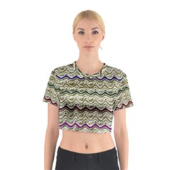 Mil Knit Cotton Crop Top by DeneWestUK