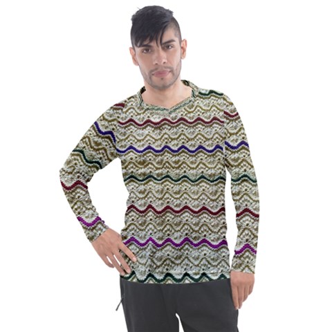 Mil Knit Men s Pique Long Sleeve Tee by DeneWestUK