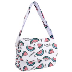 Illustration Watermelon Fruit Sweet Slicee Courier Bag by Sudhe