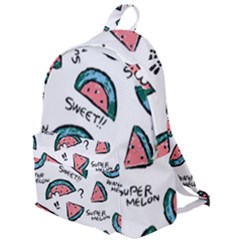 Illustration Watermelon Fruit Sweet Slicee The Plain Backpack by Sudhe