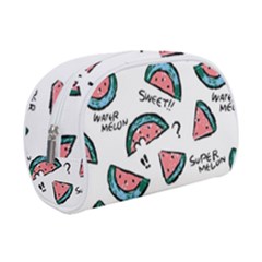 Illustration Watermelon Fruit Sweet Slicee Make Up Case (small) by Sudhe