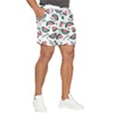 Illustration Watermelon Fruit Sweet Slicee Men s Runner Shorts View2