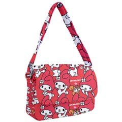 Rabbit Background Cartoon Courier Bag by Sudhe