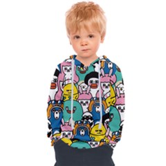 Illustration Animals Cartoon Background Pattern Kids  Overhead Hoodie