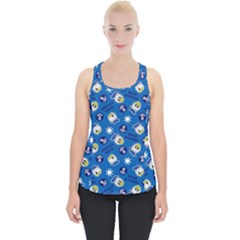 Illustration Duck Cartoon Background Piece Up Tank Top by Sudhe