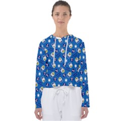 Illustration Duck Cartoon Background Women s Slouchy Sweat