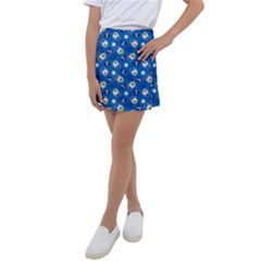 Illustration Duck Cartoon Background Kids  Tennis Skirt by Sudhe