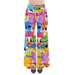 Illustration Cartoon Character Animal Cute So Vintage Palazzo Pants by Sudhe