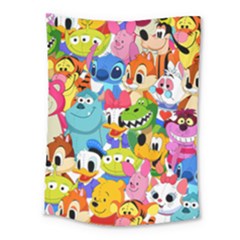 Illustration Cartoon Character Animal Cute Medium Tapestry