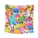 Illustration Cartoon Character Animal Cute Square Tapestry (Small) View1