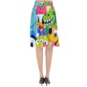 Illustration Cartoon Character Animal Cute Flared Midi Skirt View2