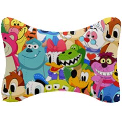 Illustration Cartoon Character Animal Cute Seat Head Rest Cushion by Sudhe