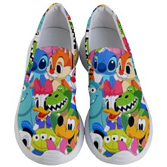 Illustration Cartoon Character Animal Cute Women s Lightweight Slip Ons by Sudhe