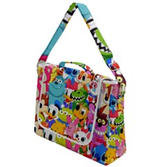 Illustration Cartoon Character Animal Cute Box Up Messenger Bag by Sudhe