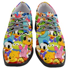 Illustration Cartoon Character Animal Cute Women Heeled Oxford Shoes by Sudhe